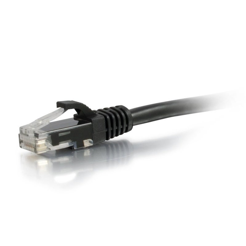 C2G 03984 Cat6 Cable - Snagless Unshielded Ethernet Network Patch Cable, Black (8 Feet, 2.43 Meters) - Image 2